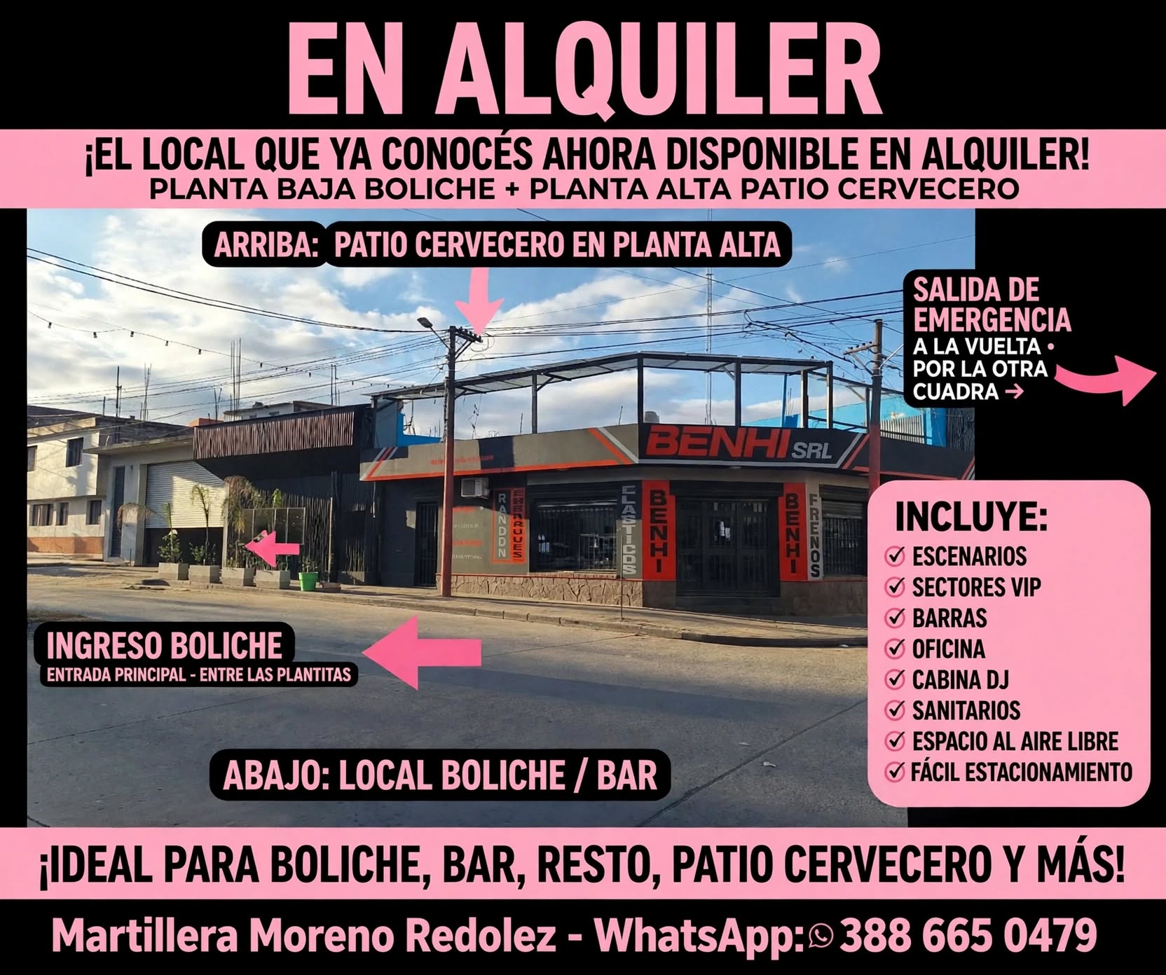 ALQUILO LOCAL comercial