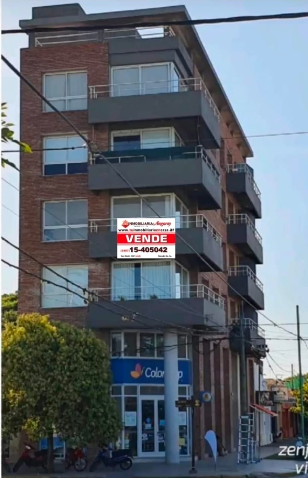 Departamento 3 ambientes - con balcón y cochera opcional – Centro de Ramallo.